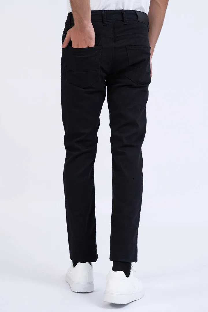 Black 5 Pocket Slim Fit Pants