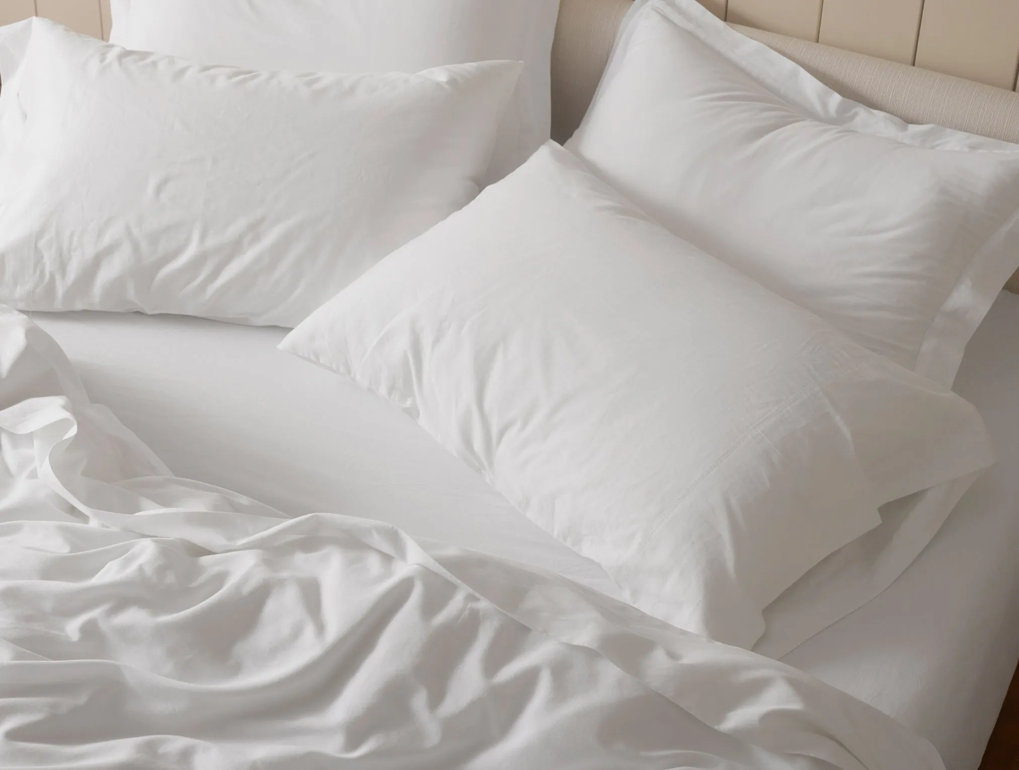 Cloud Soft Organic Sateen Fitted Sheet