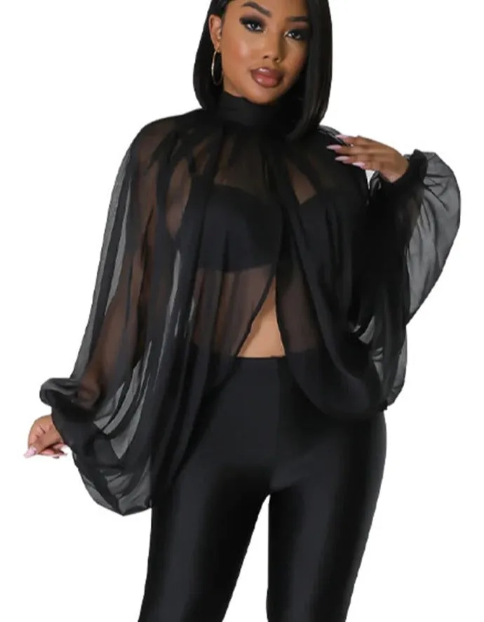Elegant Summer Split Backless ColorSexy Blouse