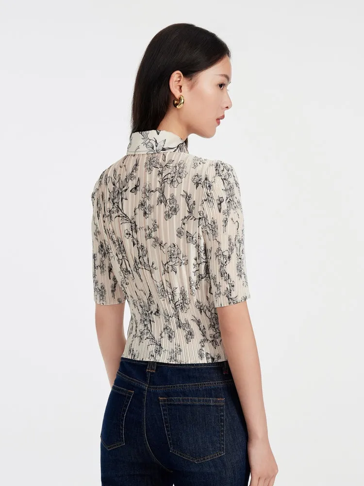 EP YAYING Printed Blouse