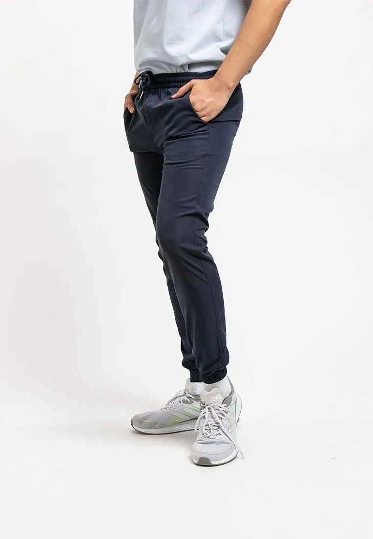 Forest Easy Cotton Trousers Stretchable Slim Fit Long Pants Men | Seluar Lelaki Panjang - 610199
