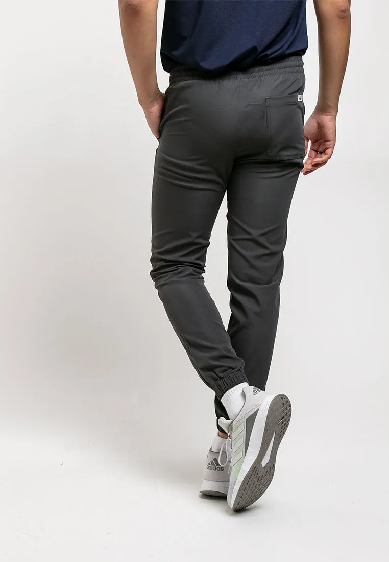 Forest Easy Cotton Trousers Stretchable Slim Fit Long Pants Men | Seluar Lelaki Panjang - 610199