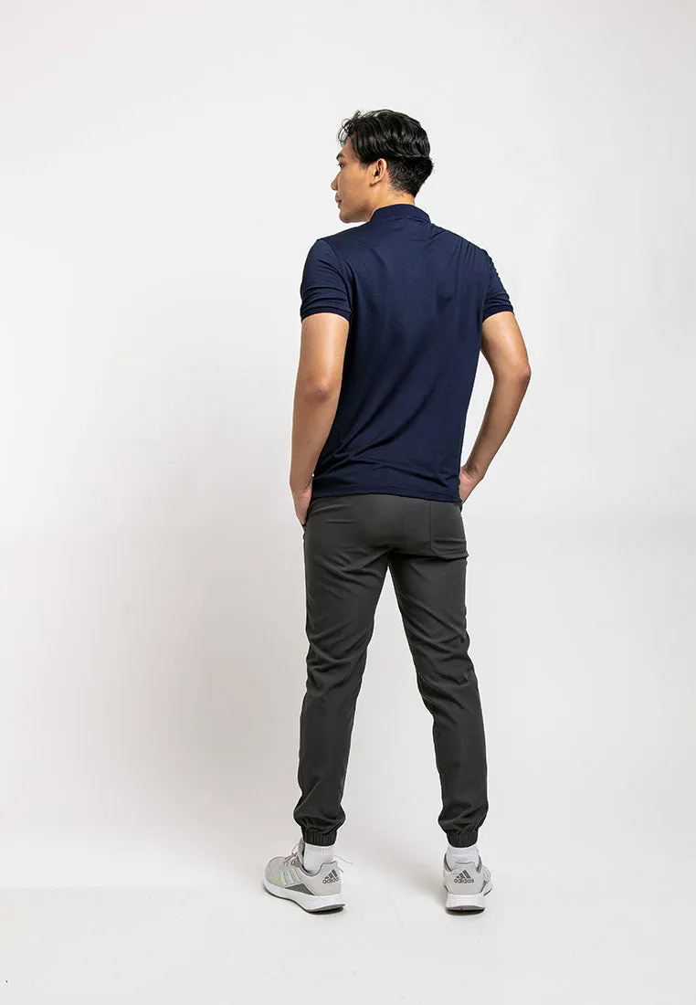 Forest Easy Cotton Trousers Stretchable Slim Fit Long Pants Men | Seluar Lelaki Panjang - 610199
