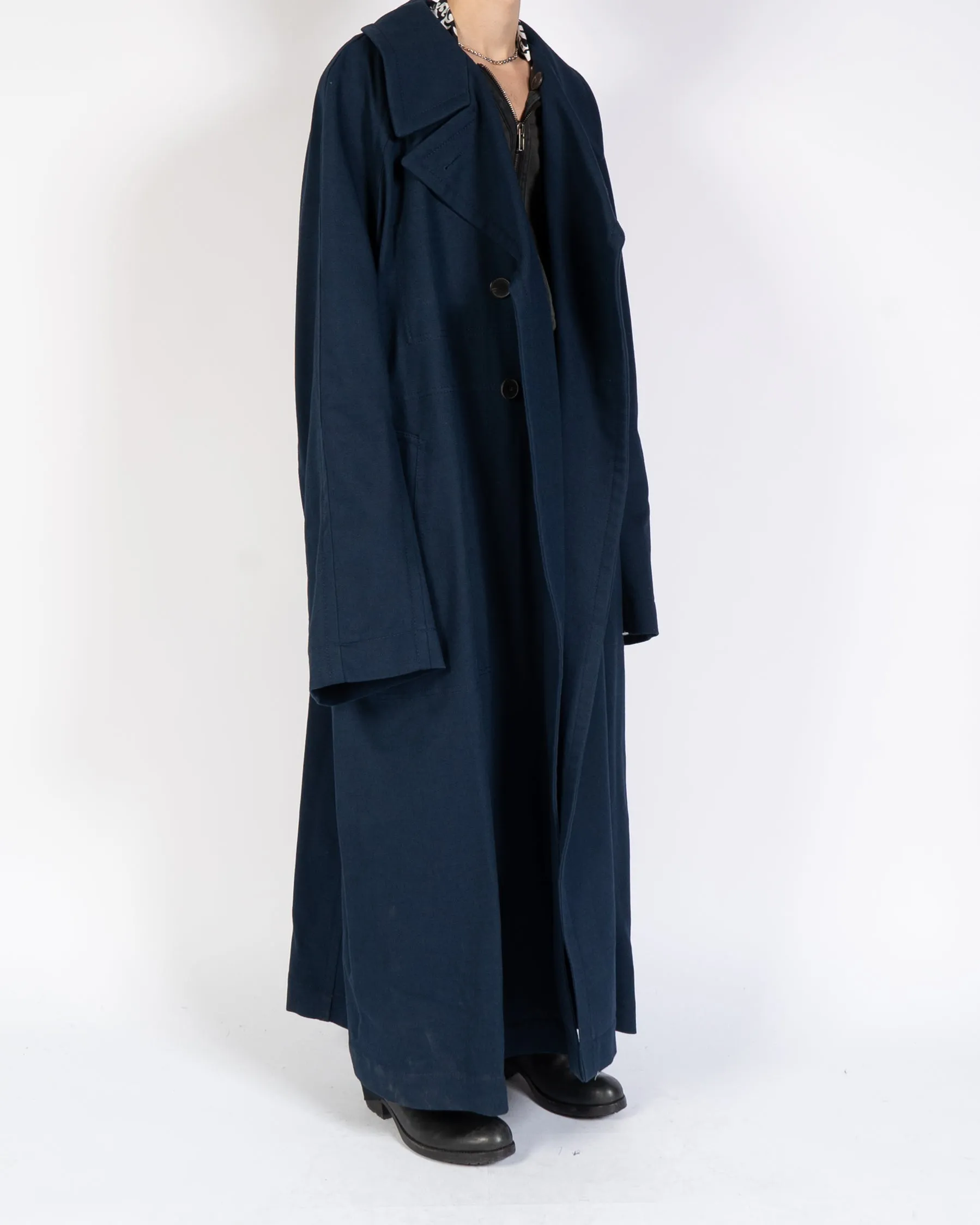 FW17 Blue Huge Overcoat 1 of 1 Sample