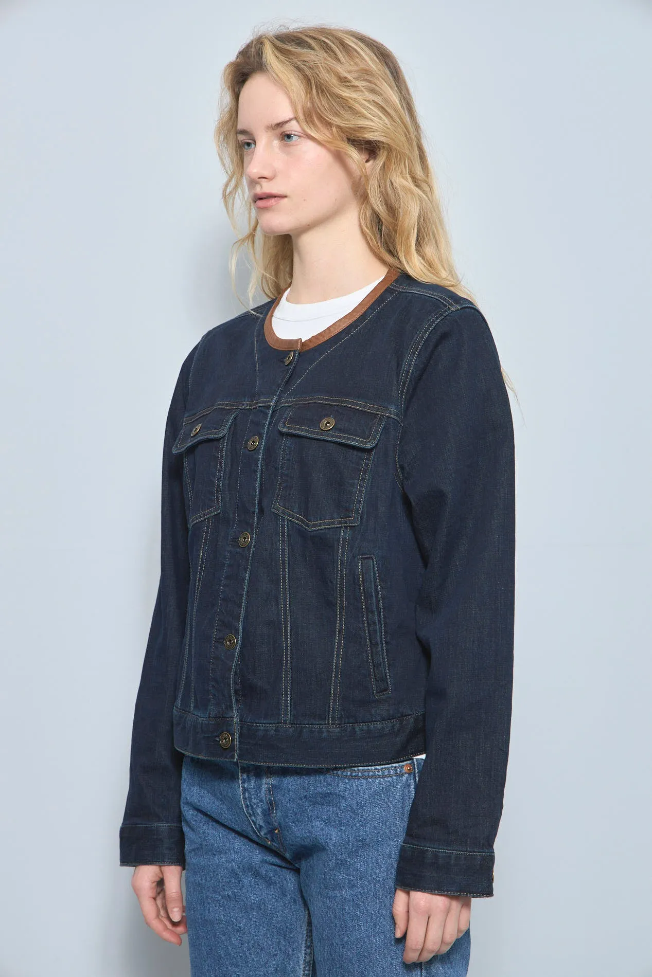 Jacket Azul lauren Talla Xl
