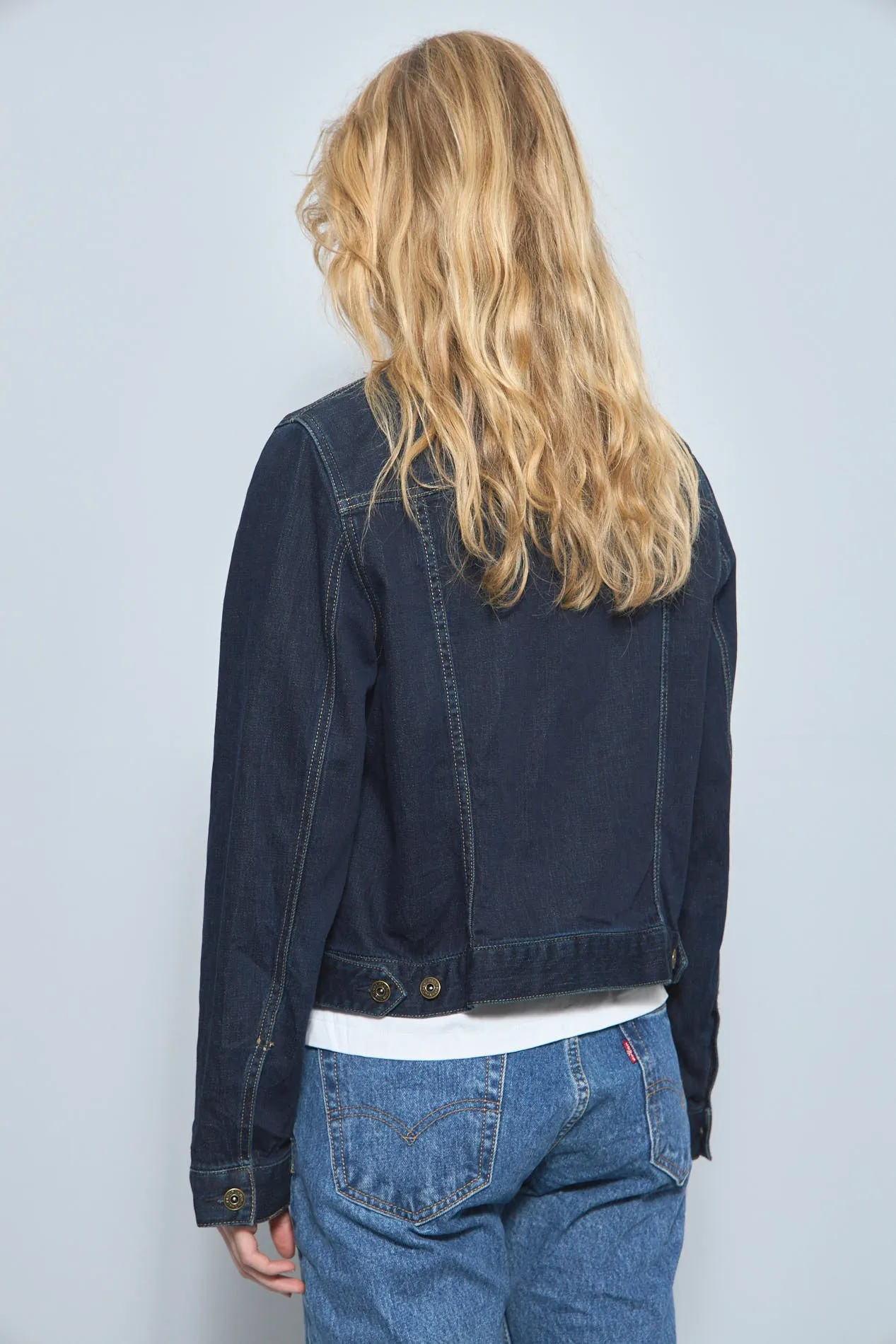 Jacket Azul lauren Talla Xl