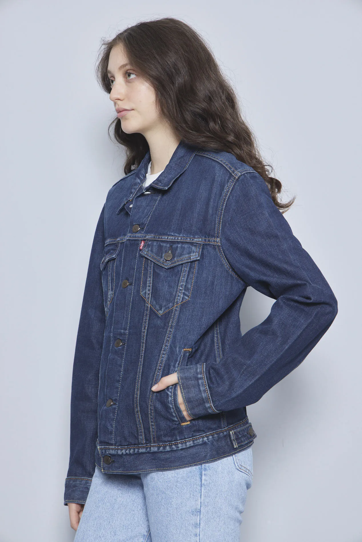 Jacket Azul Levis Talla TU