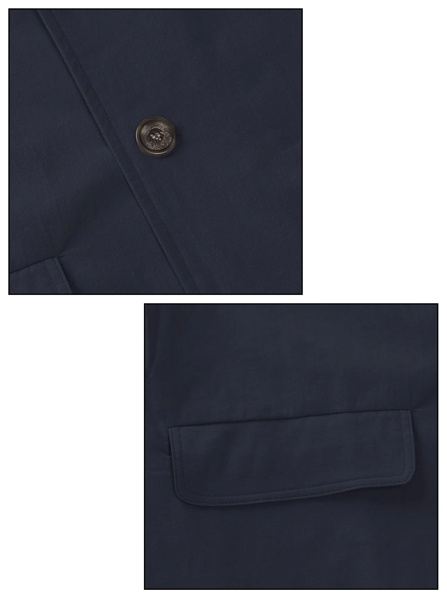Lightweight Lapel Single Breasted Trench Overcoat