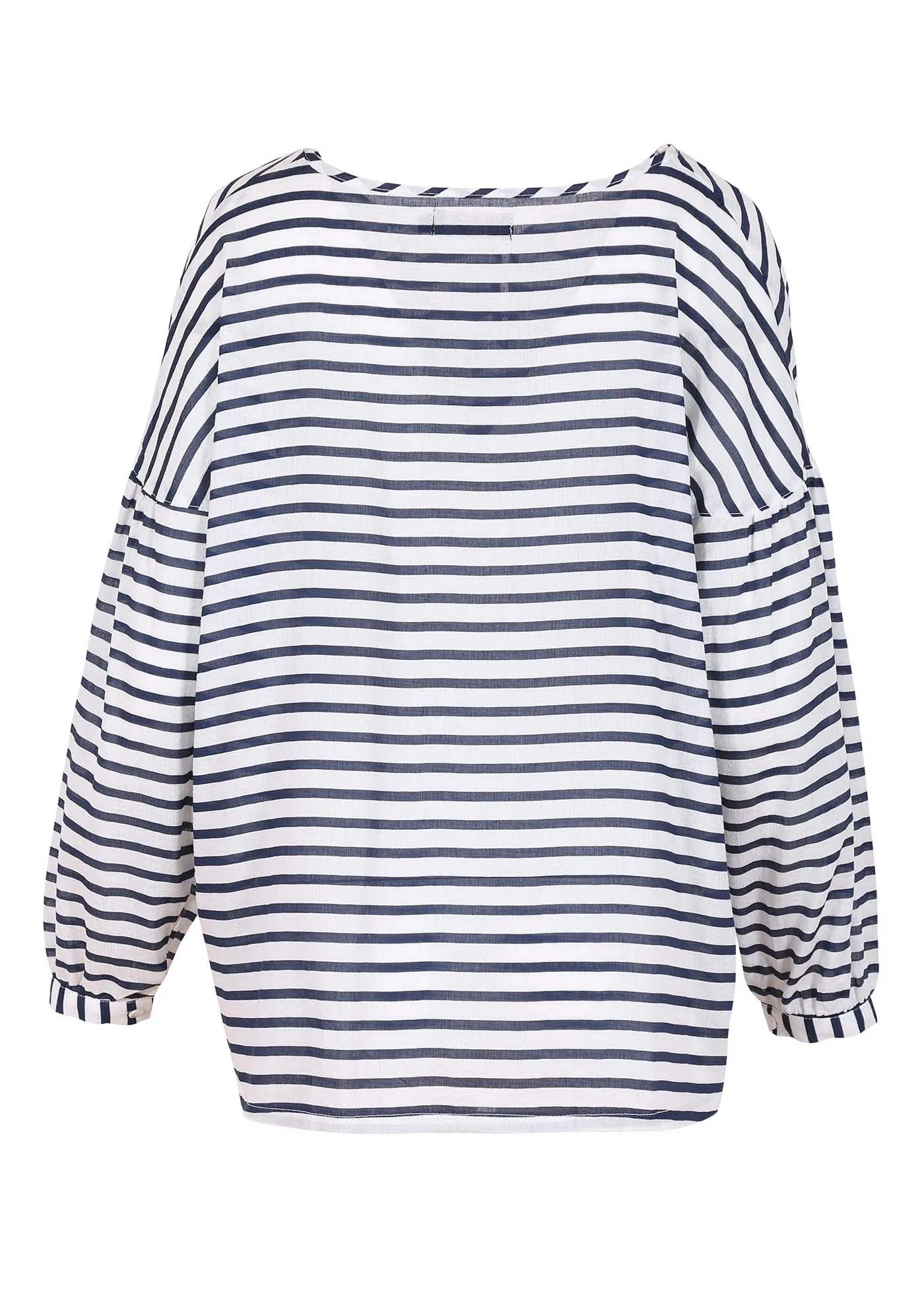 Rotterdam Leila Blouse in Seersucker