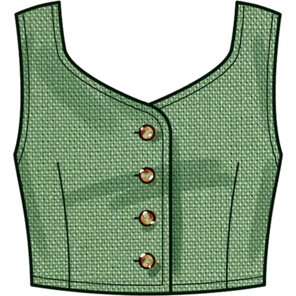 Simplicity Sewing Pattern S9791 Misses' Tops, Skirt and Pants