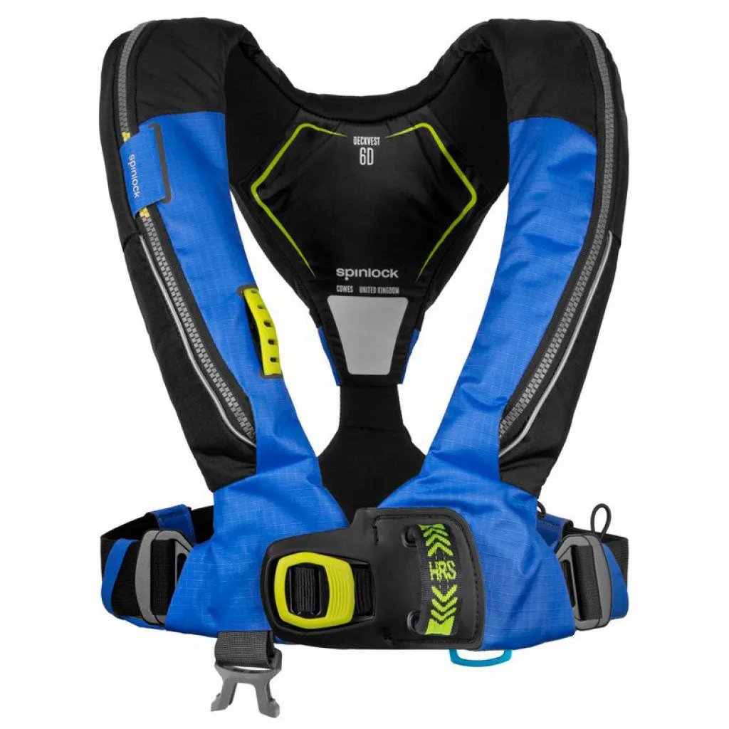 Spinlock Deckvest 6D with HRS-Pacific Blue
