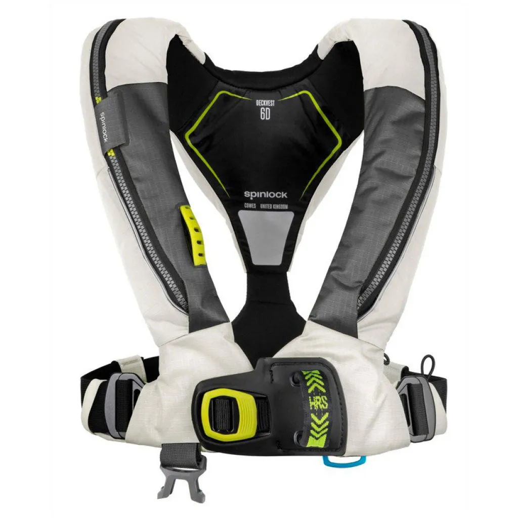 Spinlock Deckvest 6D with HRS-Tropical White