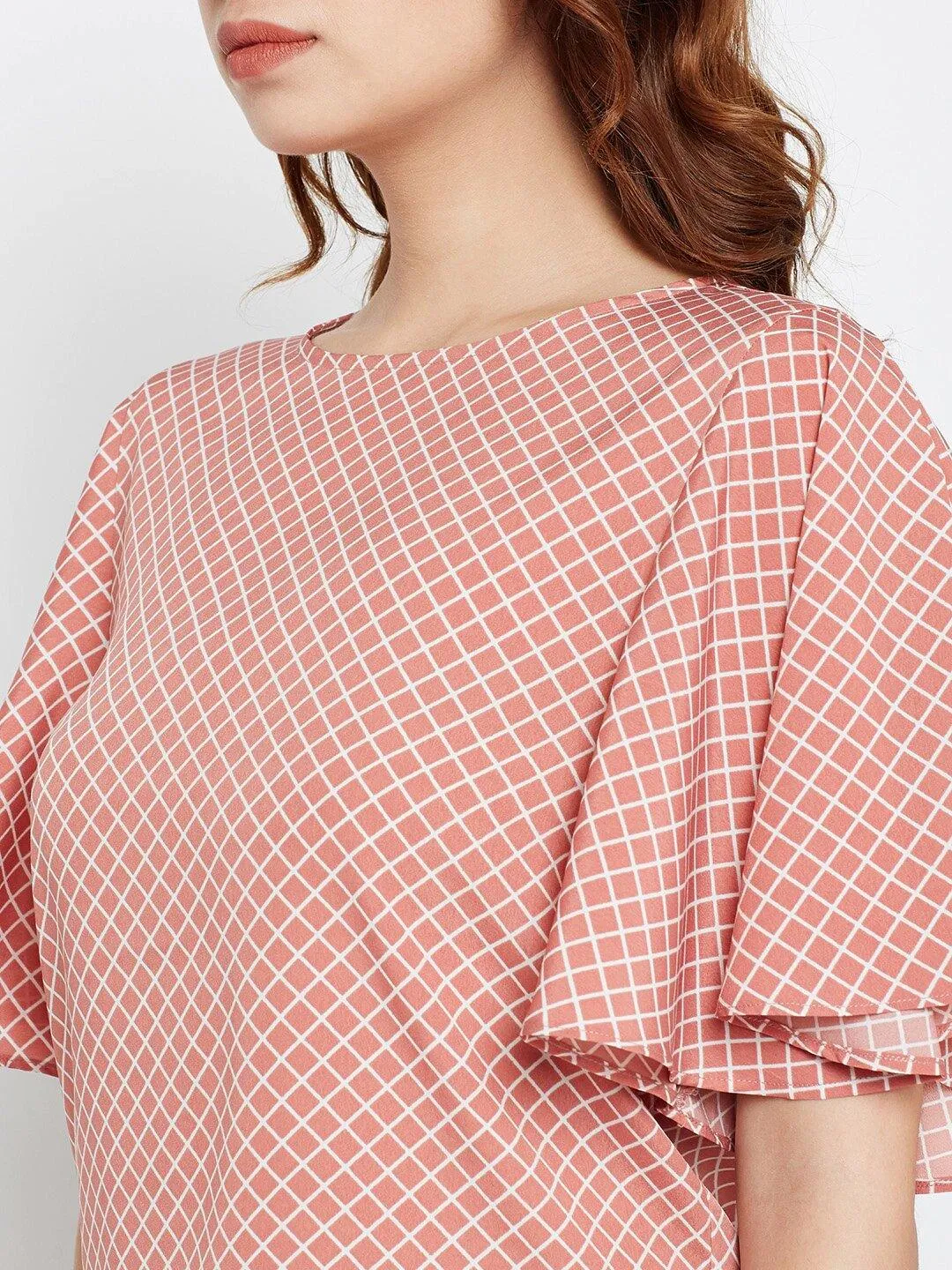 Style Quotient Womens Checked Tops
